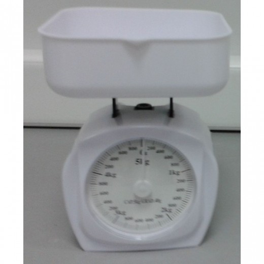 Ζυγαριά κουζινας τετράγωνη αναλογική K 14094